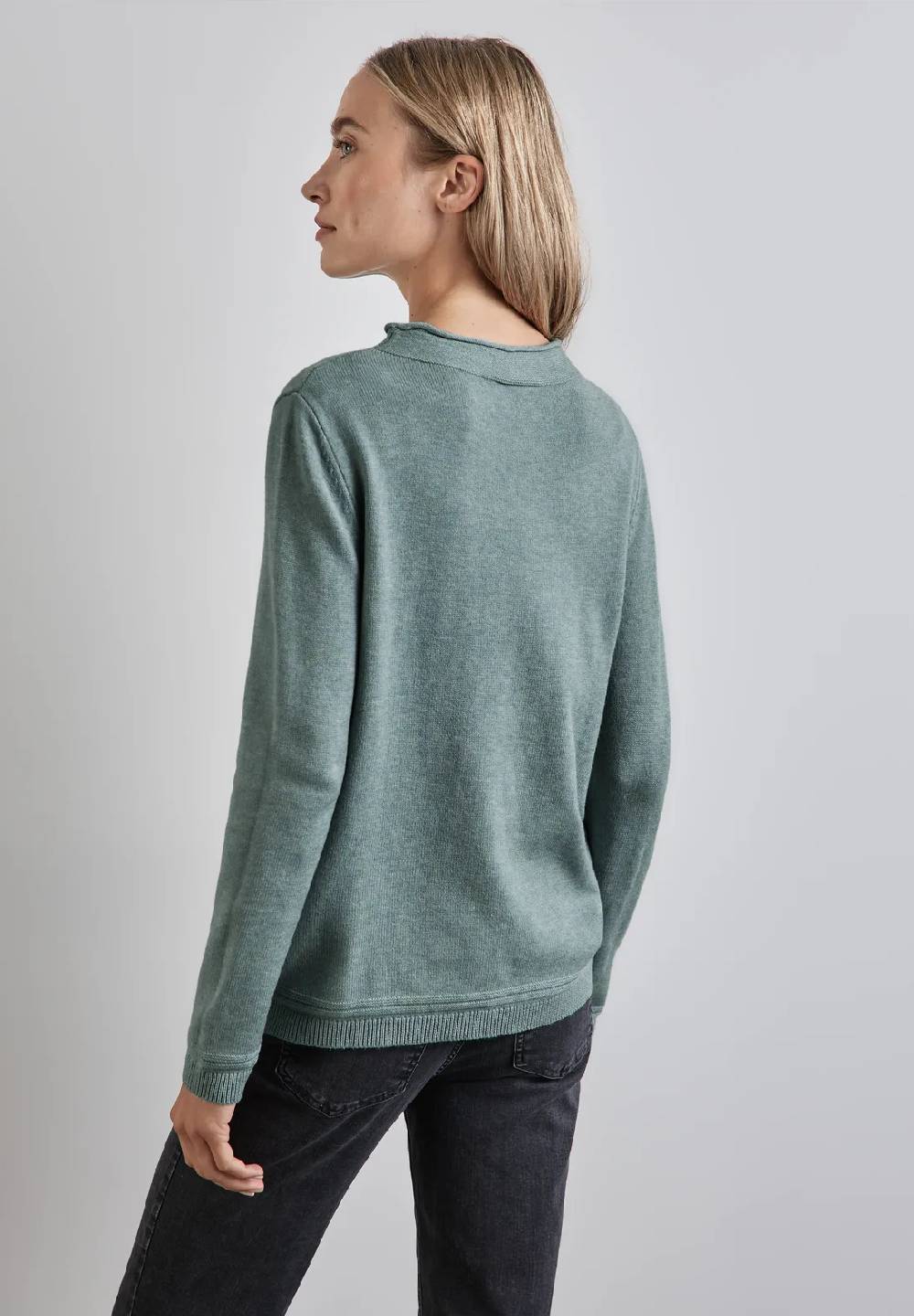 Street One Pullover mit gerolltem Saum JETZT KAUFEN