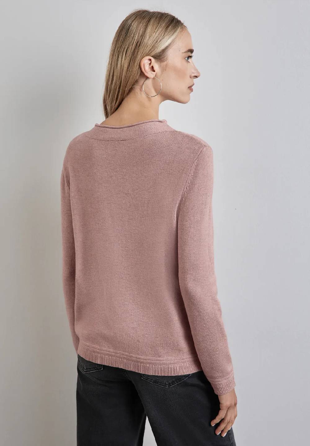 Street One Pullover mit gerolltem Saum Letzter Tag