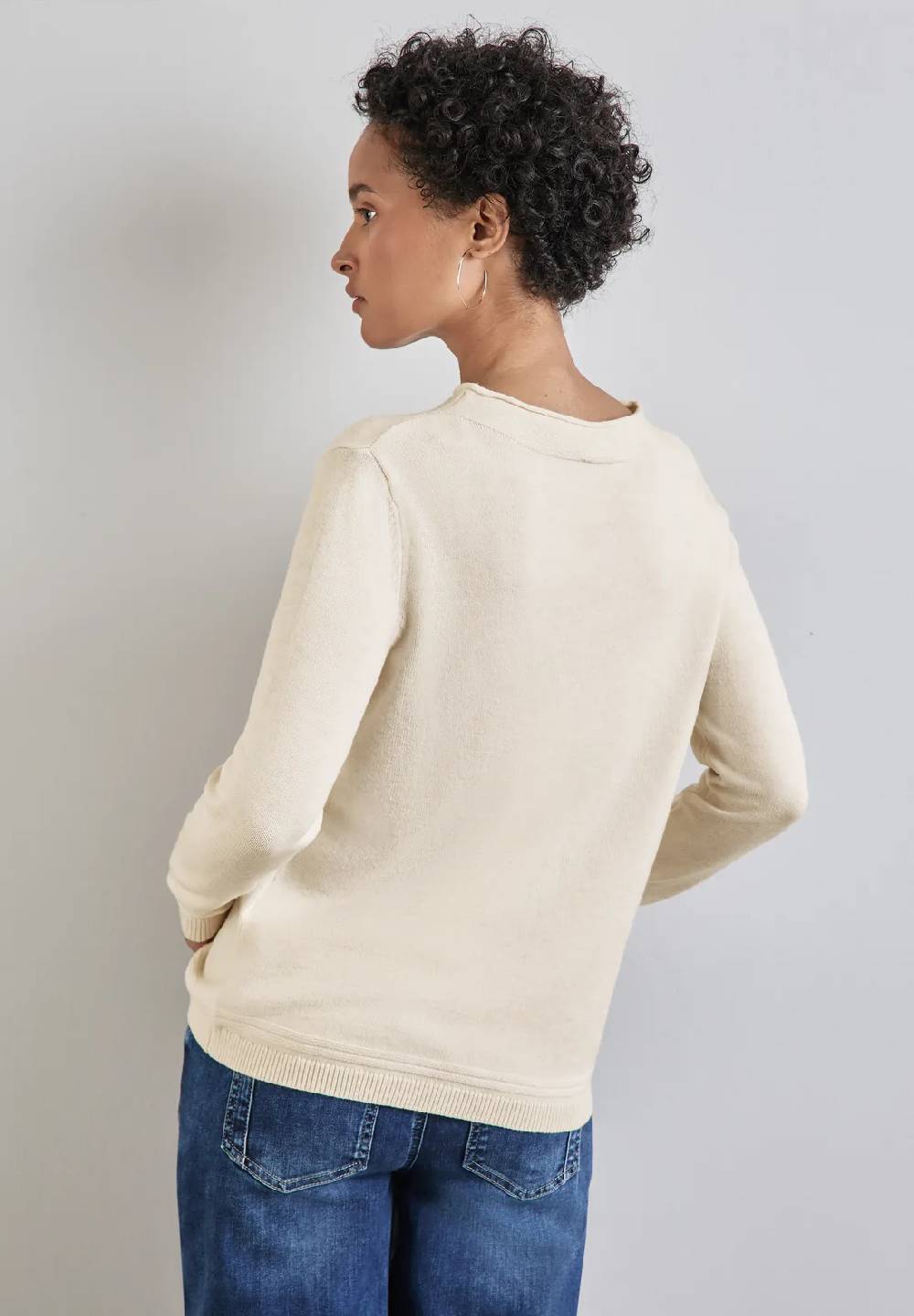 Street One Pullover mit gerolltem Saum Bis zu 50% Rabatt