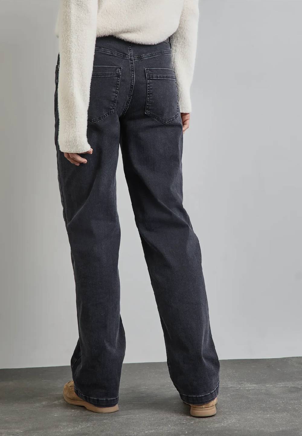 Street One Straight Leg Jeans Sonderangebot der Fabrik
