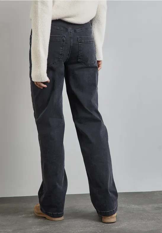 Street One Straight Leg Jeans Sonderangebot der Fabrik