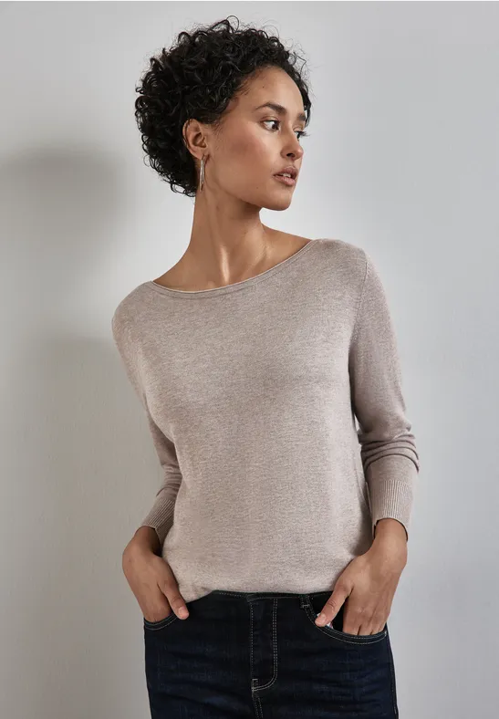 Street One Basic Pullover Discount Store für neue Produkte