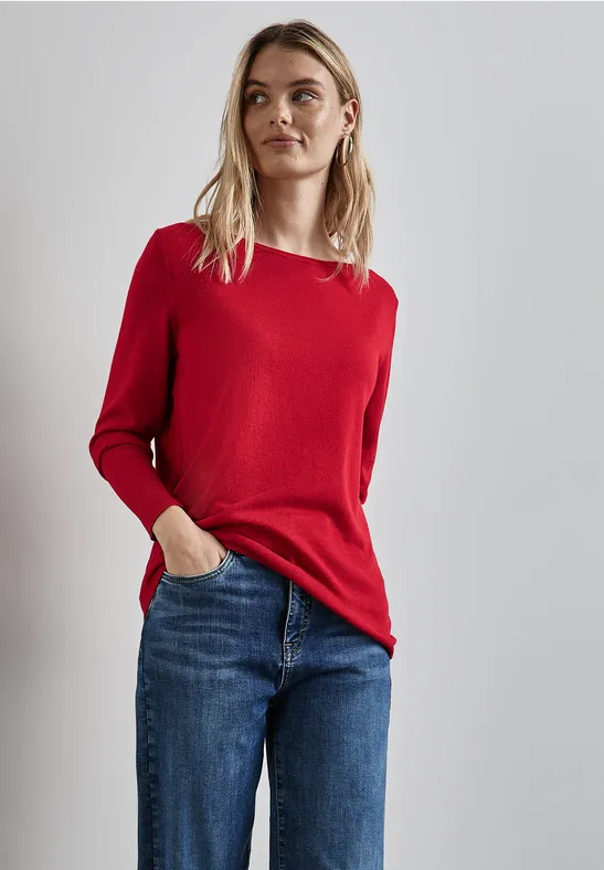 Street One Basic Pullover 50% Rabatt mit kostenlosem Versand