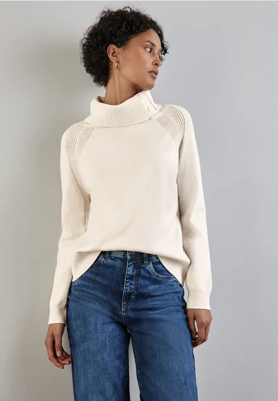 Street One Pullover mit Stehkragen Fabrikladen