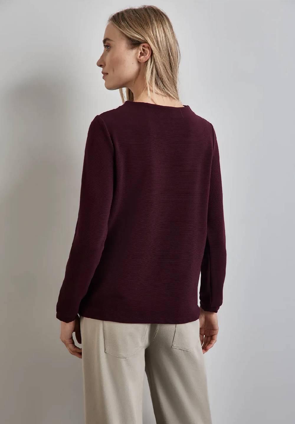 Street One Turtleneck Struktur-Shirt Limitierter Zeitrabatt