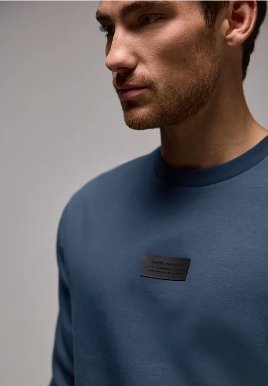 Street One Stretch Crewneck Sweater Begrenztes Angebot
