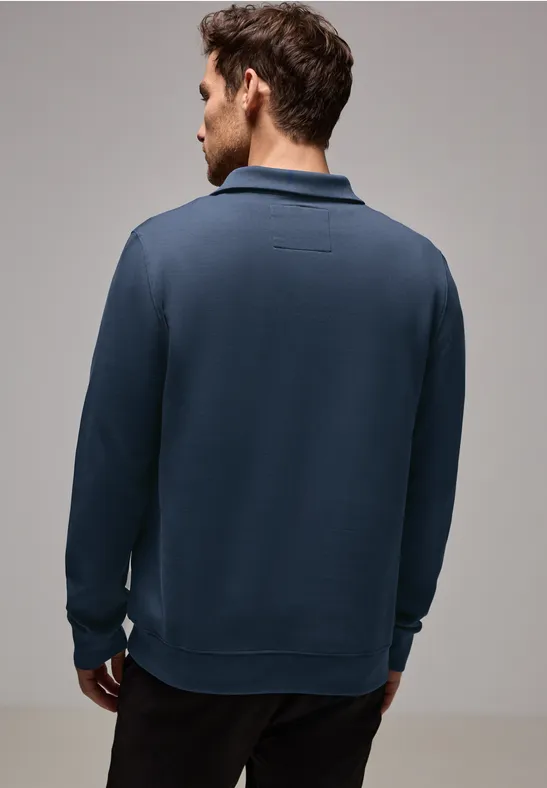 Street One Stretch Halfzip Sweater Online Shopping