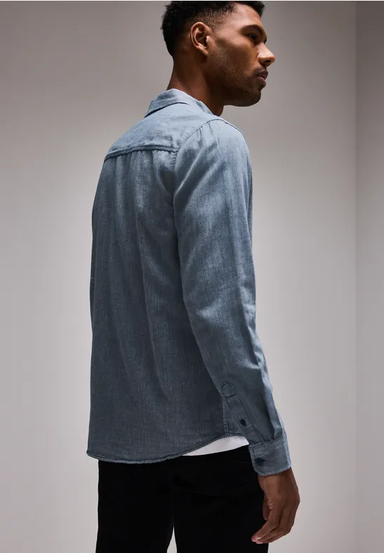 Street One Two Tone Flannelhemd Saisonale Angebote