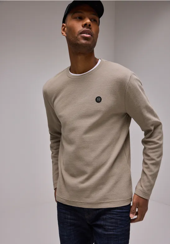 Street One Struktur Longsleeve Tägliche Deals