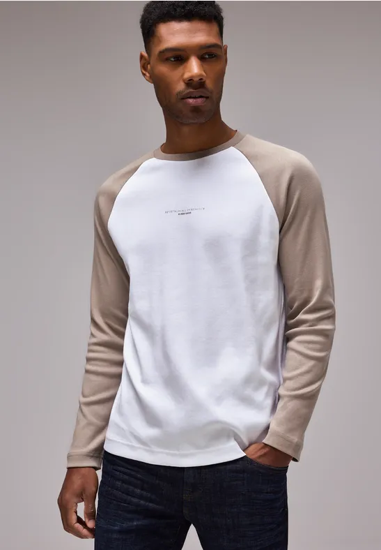 Street One Ripp-Raglan-Longsleeve Sonderangebote