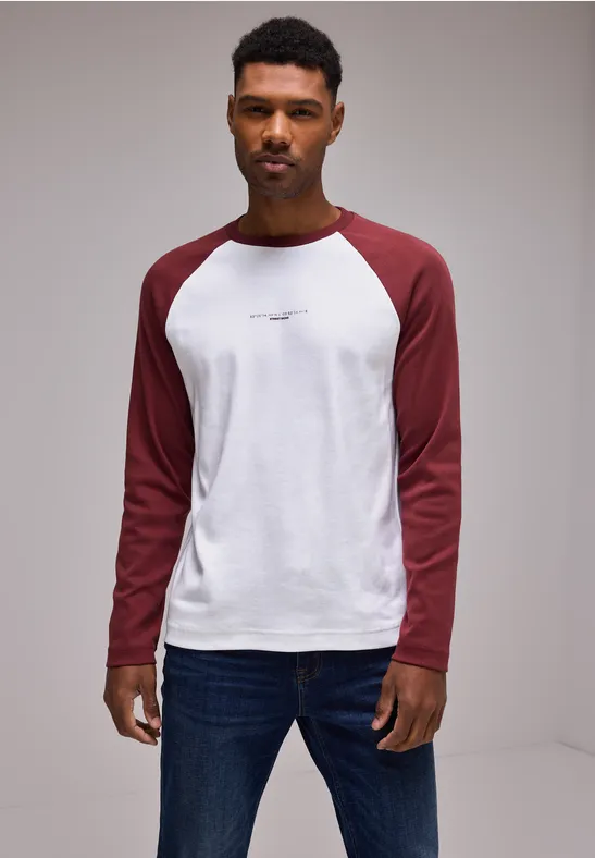 Street One Ripp-Raglan-Longsleeve Riesige Ersparnisse