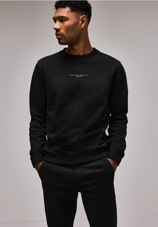 Street One Softes Sweatshirt Tiefpreis