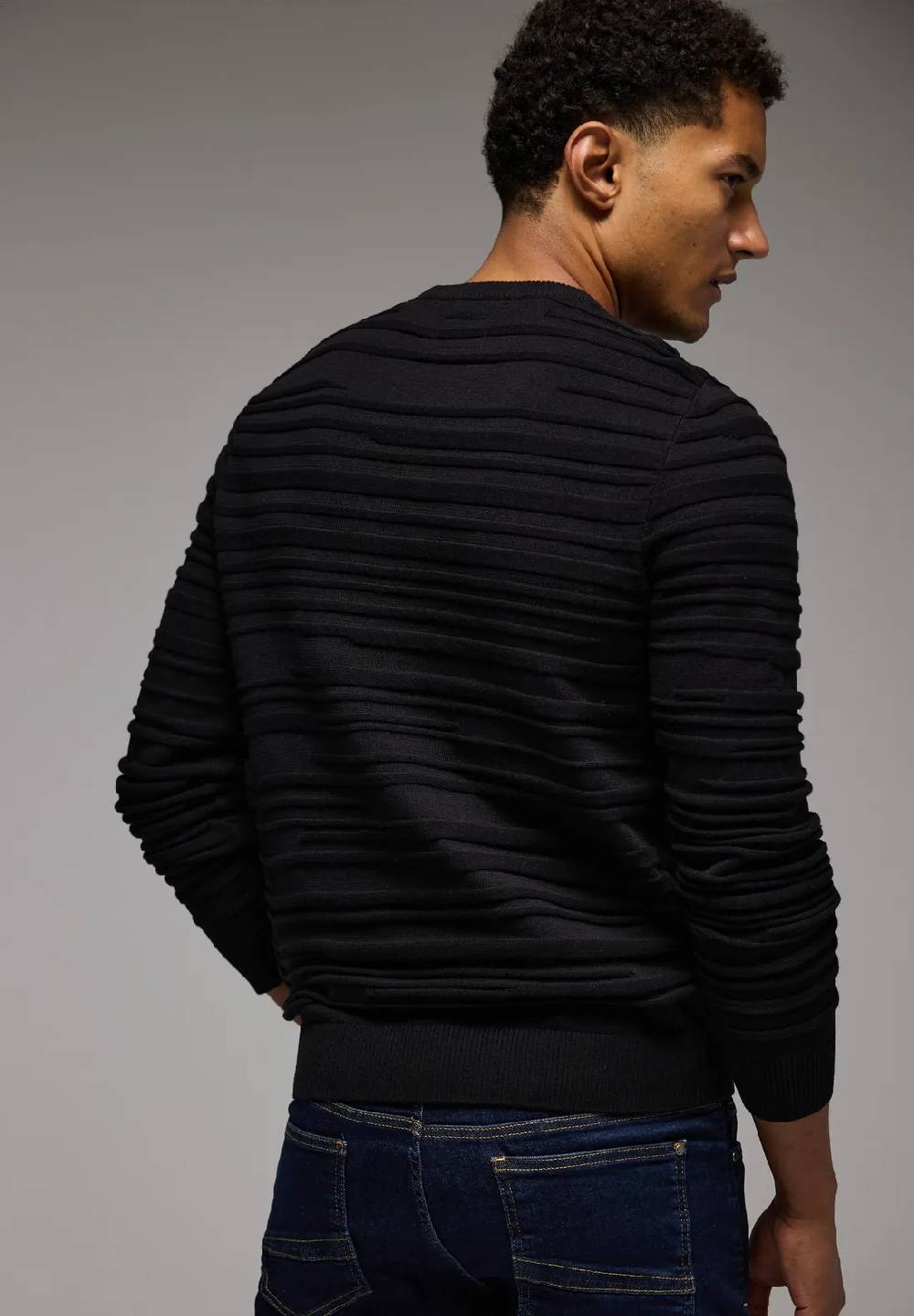 Street One Pullover mit Strukturstreifen Zeitbegrenzte Promotion