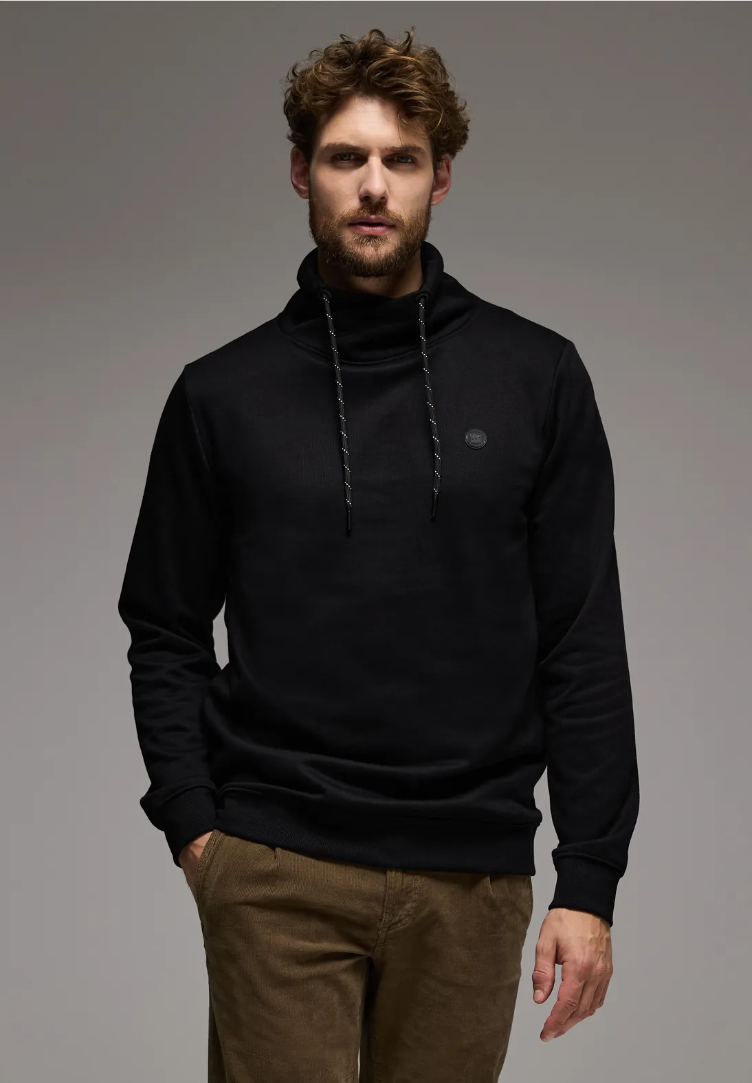 Street One Strukturpulli mit Funnelneck Bis zu 50% Rabatt