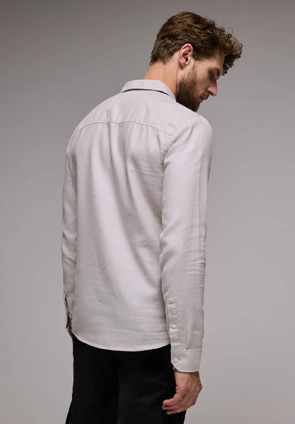 Street One Strukturhemd im Slim Fit Bis zu 60% Rabatt