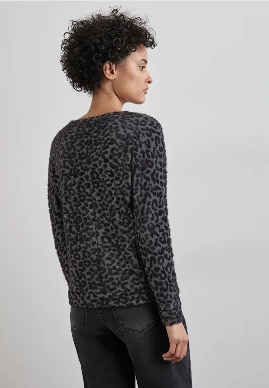Street One Shirt mit Leo-Muster Discount Store für neue Produkte