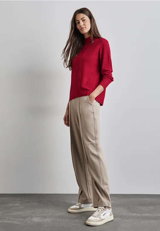 Street One Pullover mit Strickmuster Kostenloser Versand international