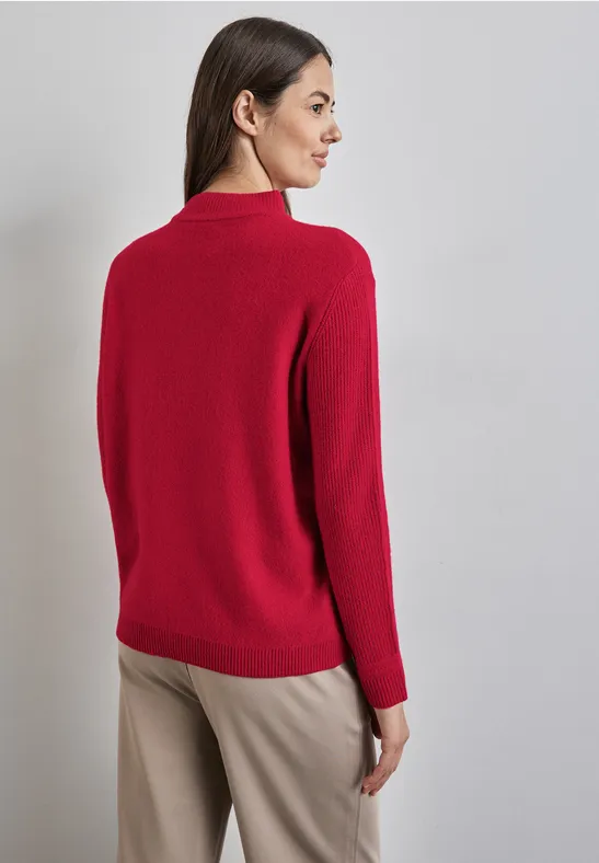 Street One Pullover mit Strickmuster Kostenloser Versand international