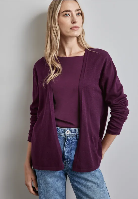 Street One Offene Strickjacke Im Verkauf