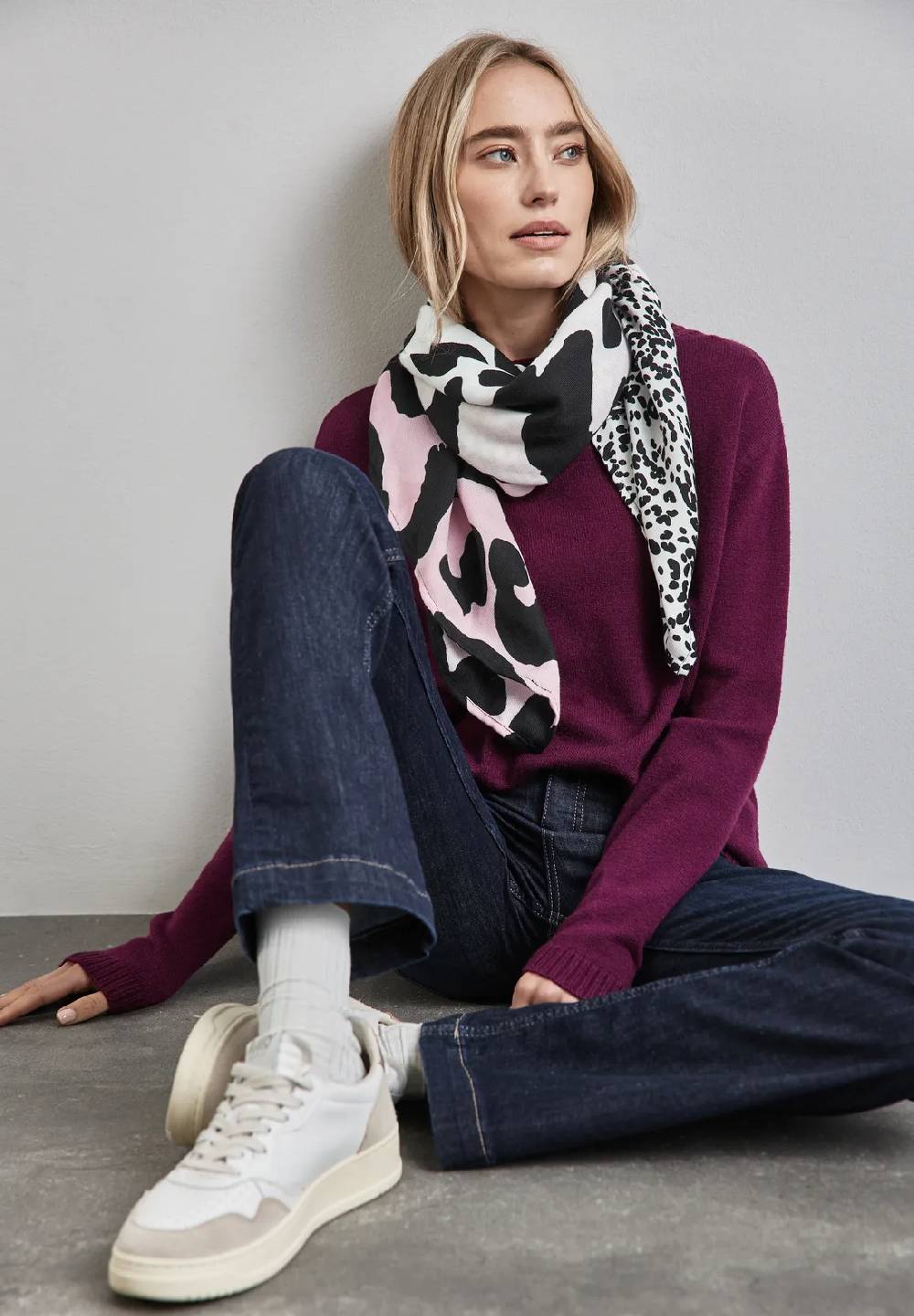 Street One Bedrucktes Tuch Outlet