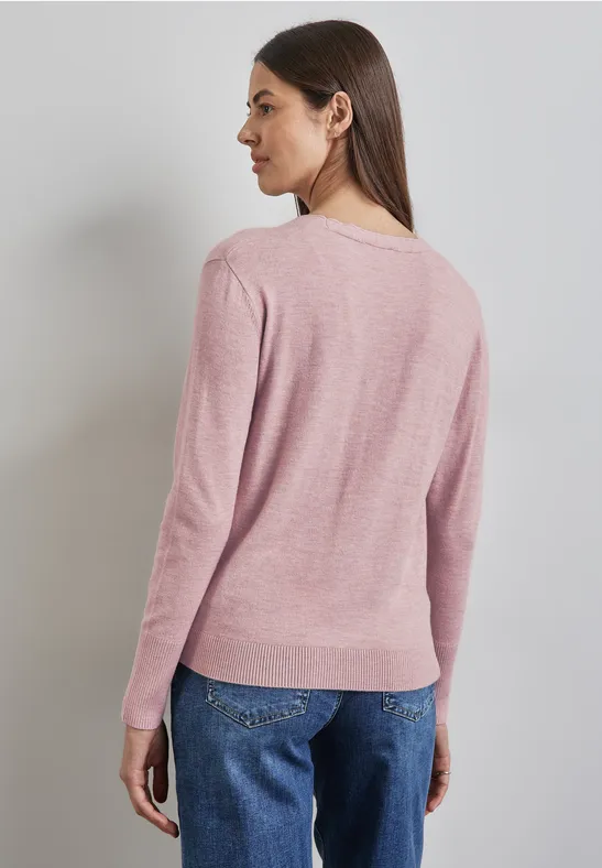 Street One Strickpullover mit Details Auslauf