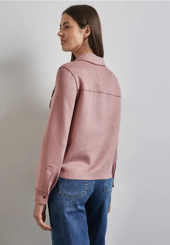 Street One Overshirt im Velours-Look Angebote