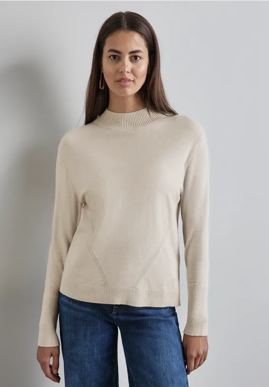Street One Basic Turtleneck Pullover Sonderangebot