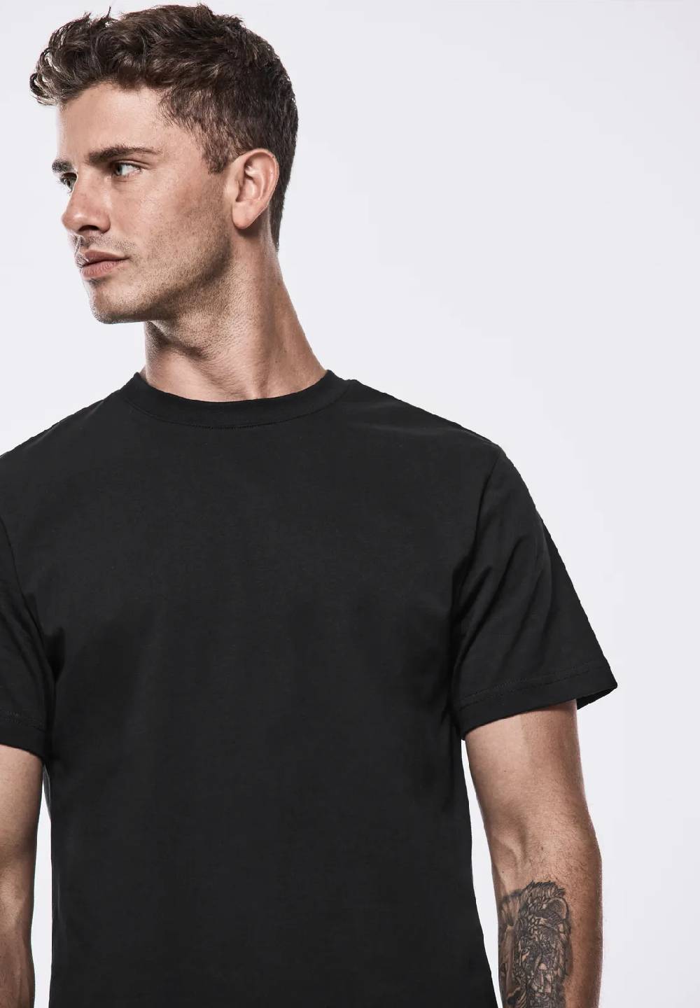 Street One Basic T-Shirt in Unifarbe Black Friday
