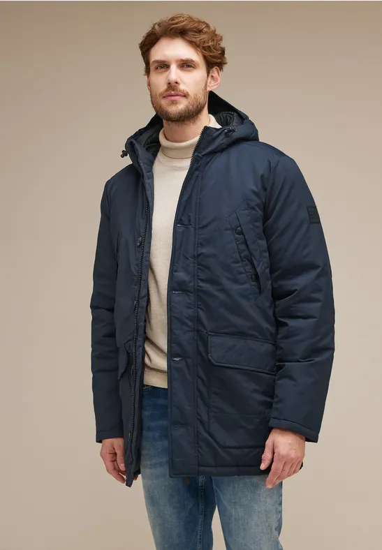 Street One Warmer Parka mit Kapuze Blitzangebot