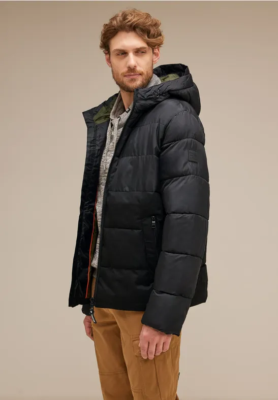 Street One Pufferjacke im Materialmix Große Rabatte