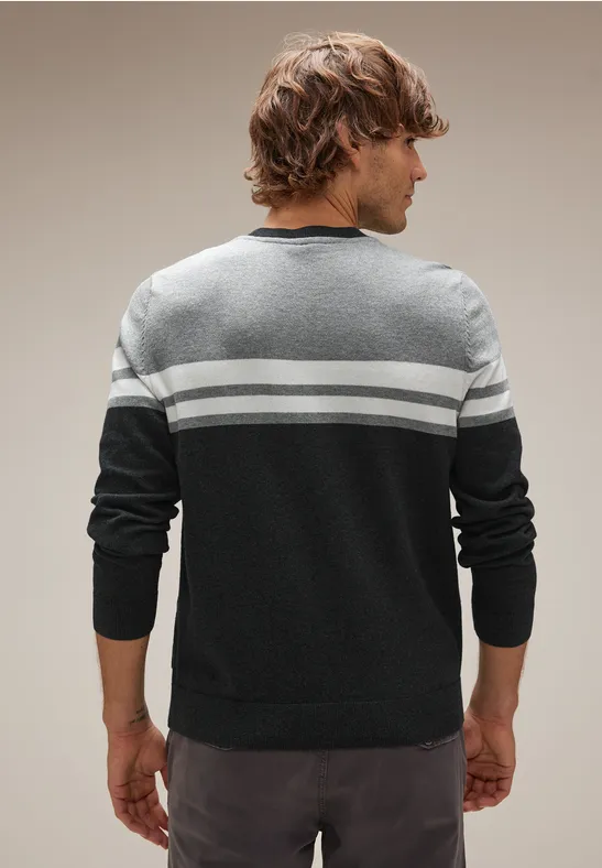Street One Gestreifter Strickpullover Neueste Stile