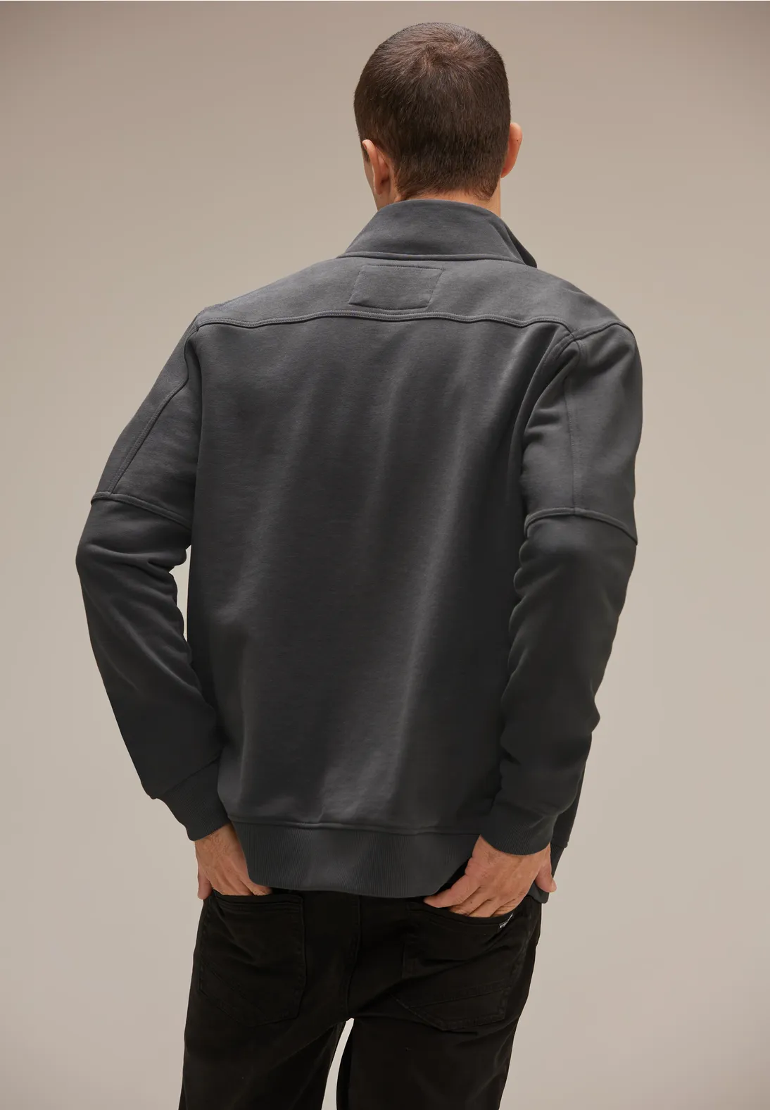 Street One Sweatjacke mit Stehkragen Letzte 2 Tage