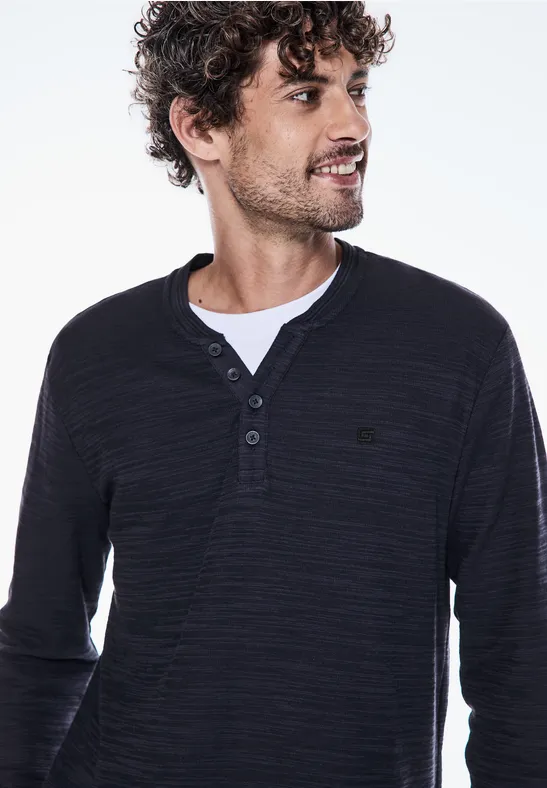 Street One Henley Shirt Vierteljährliche Förderung