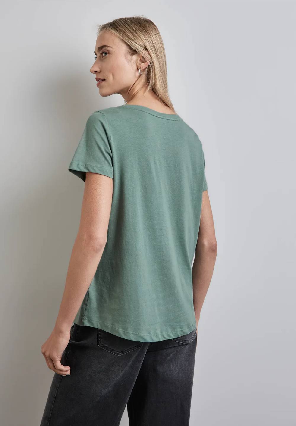 Street One T-Shirt mit Wording 50% Rabatt mit kostenlosem Versand