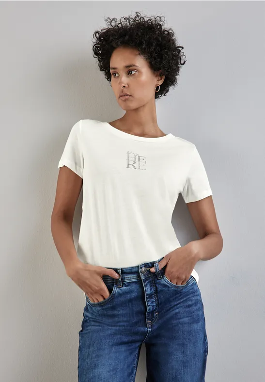 Street One T-Shirt mit Wording zollfrei