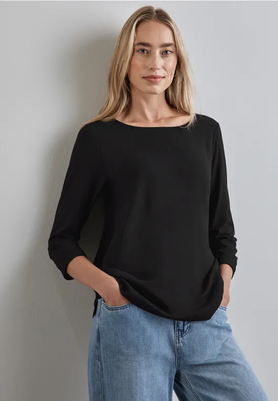 Street One Materialmix-Shirt Rabatte dieses Monats