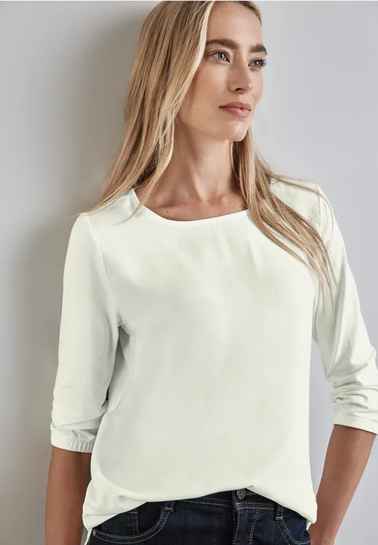 Street One Materialmix-Shirt 2025