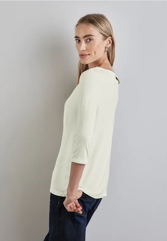 Street One Materialmix-Shirt 2025