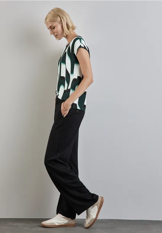 Street One Bedrucktes Ottoman-Shirt Hotsell