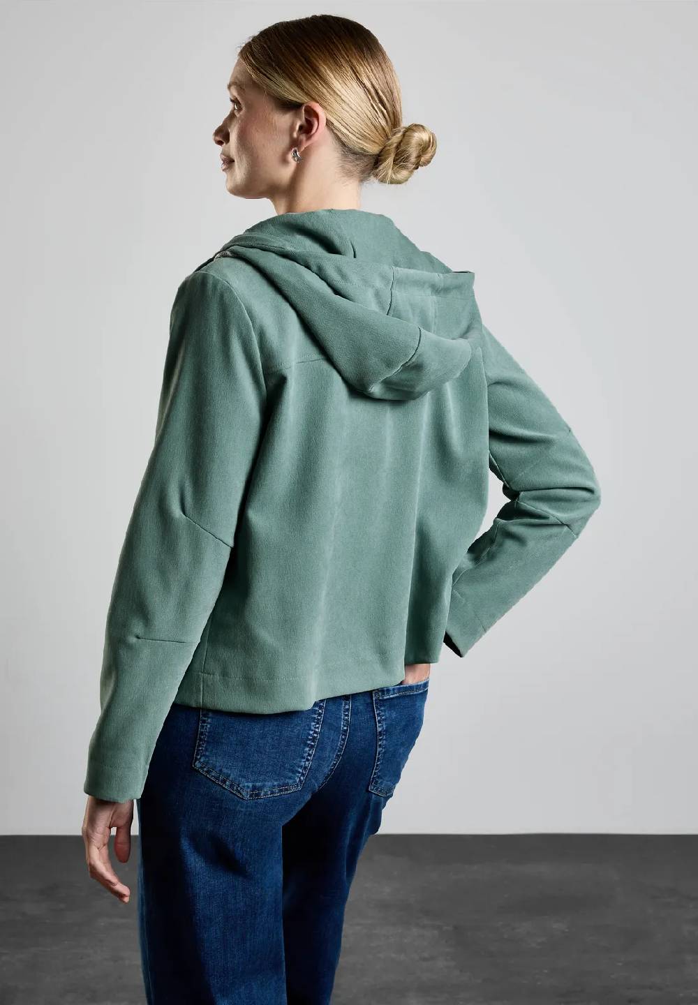 Street One Kurze Jacke mit Kapuze Günstiger Verkauf