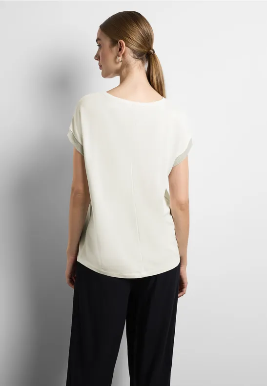 Street One T-Shirt mit Wording Fabrikpreis