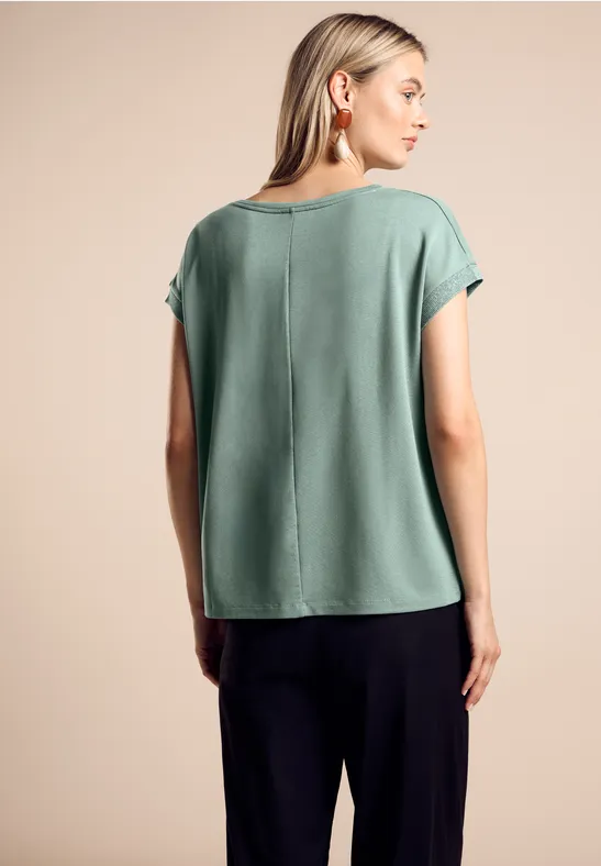 Street One T-Shirt mit Wording Begrenztes Angebot