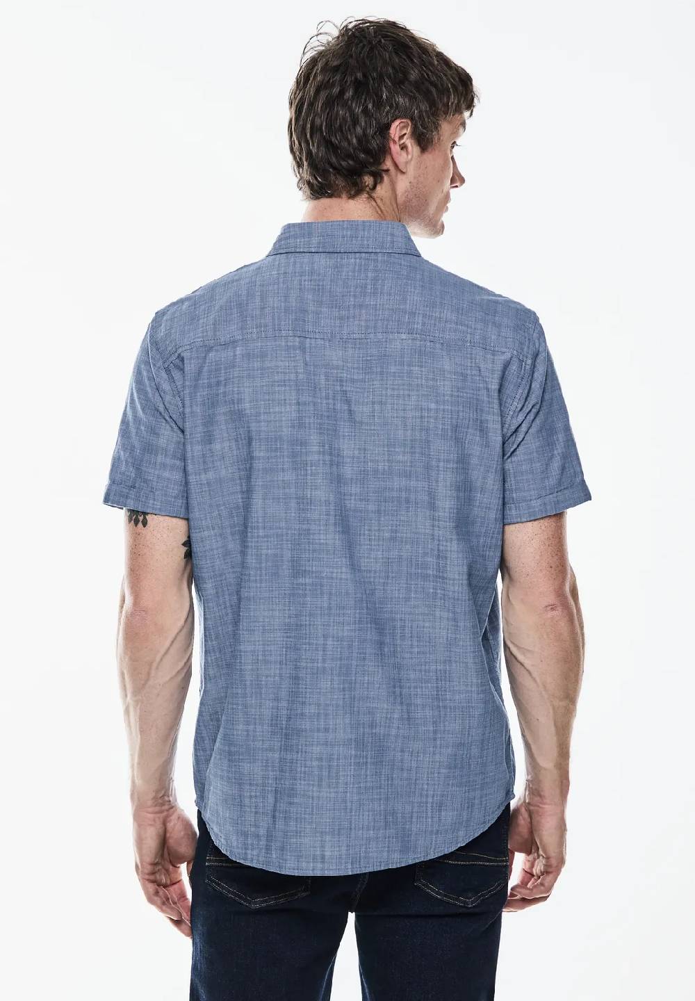 Street One Chambray Kurzarmhemd Top Angebot