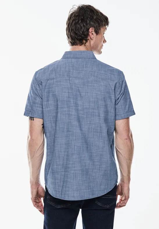 Street One Chambray Kurzarmhemd Top Angebot
