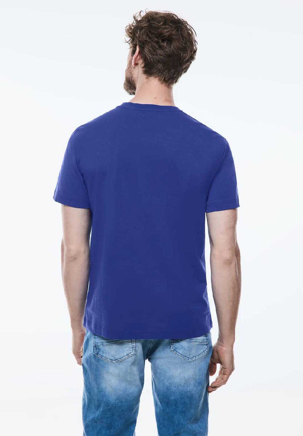 Street One Basic T-Shirt in Unifarbe Räumungsverkauf