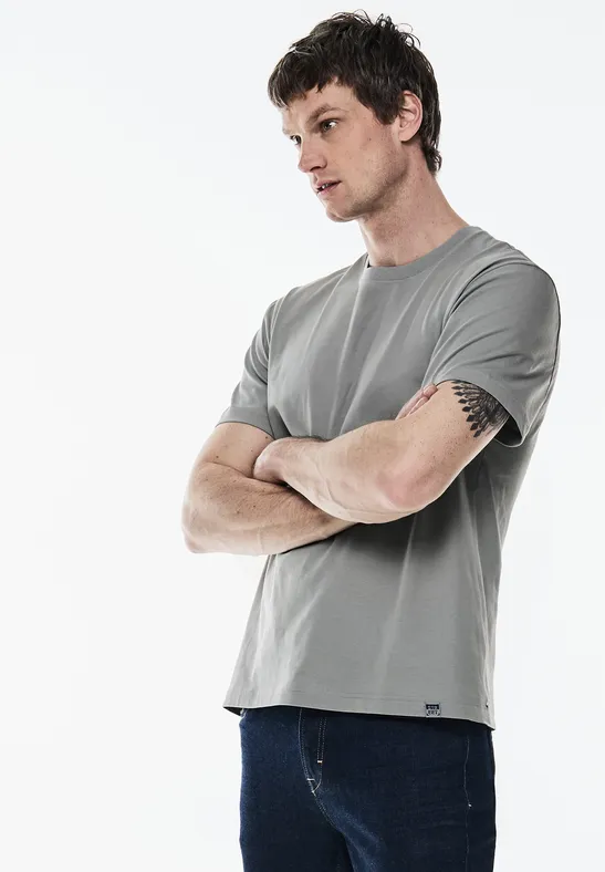 Street One Basic T-Shirt in Unifarbe Tägliche Deals