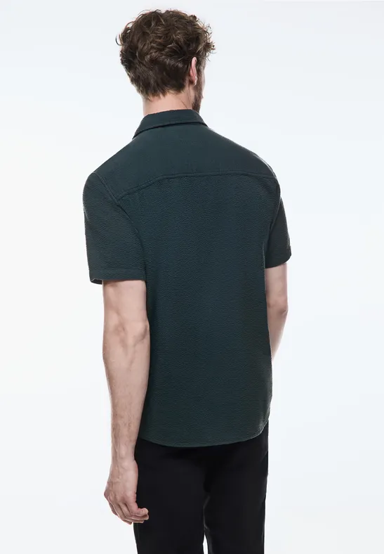 Street One Seersucker Kurzarmhemd Super Sparpreis