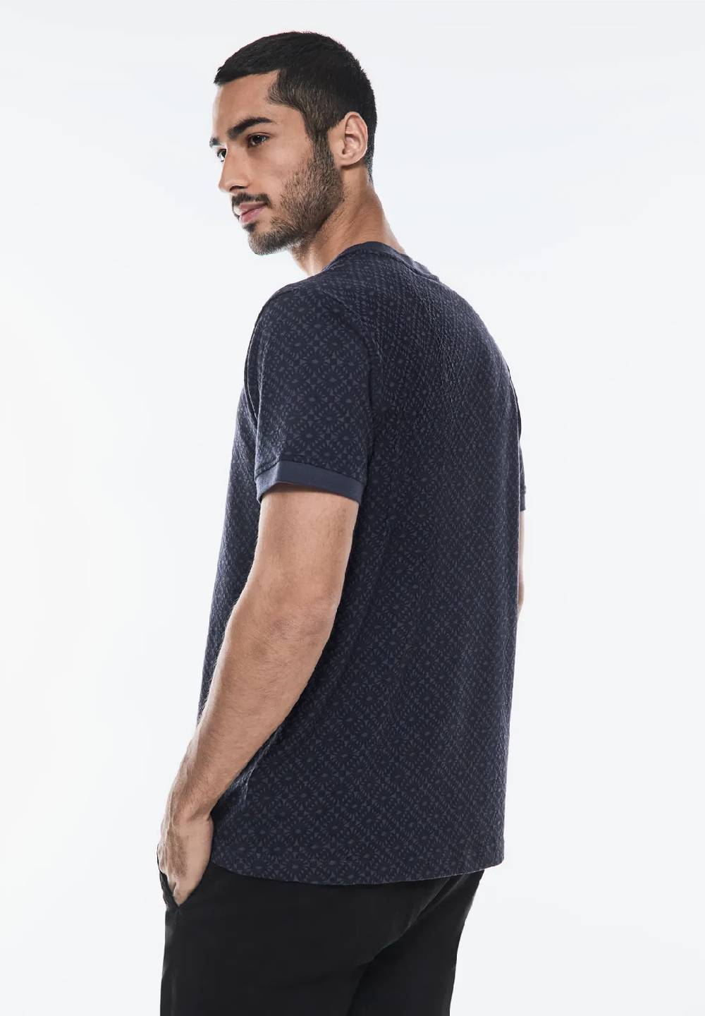 Street One Gemustertes Henley T-Shirt Wochenangebot