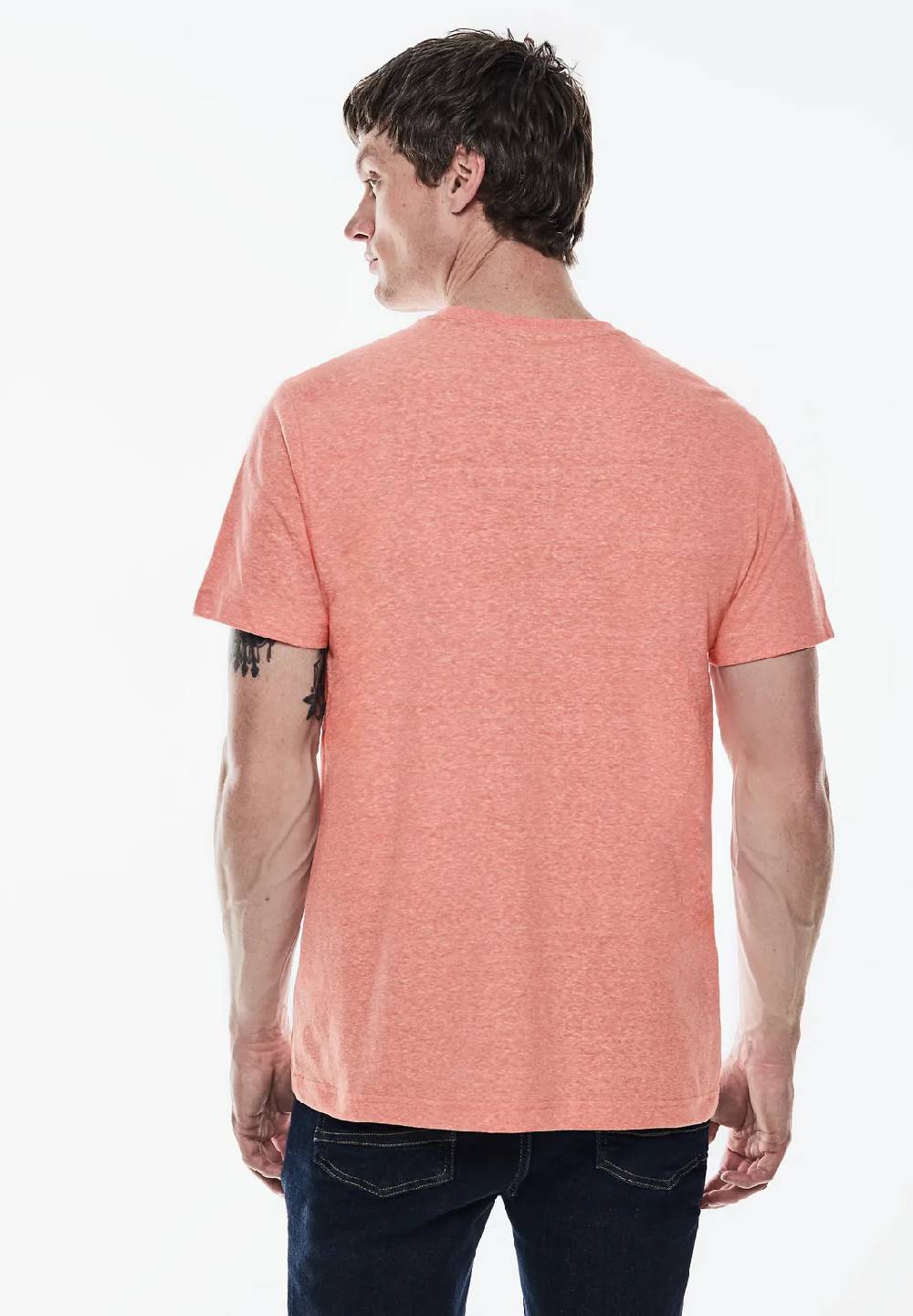 Street One Melange T-Shirt mit Print Bis zu 50% Rabatt