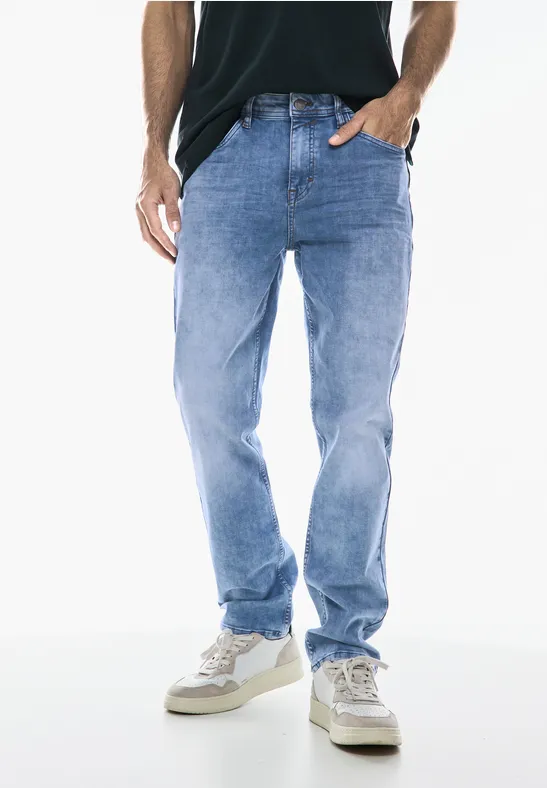 Street One Bleached Regular Fit Jeans - Style SURFER 50% Rabatt mit kostenlosem Versand